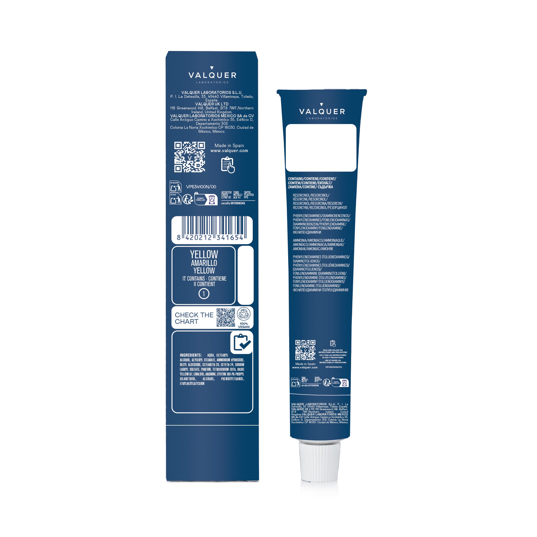 Tinte Yl Amarillo  - 60 ml