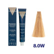 Teinture blond clair chaud 8,0 W - 60 ml