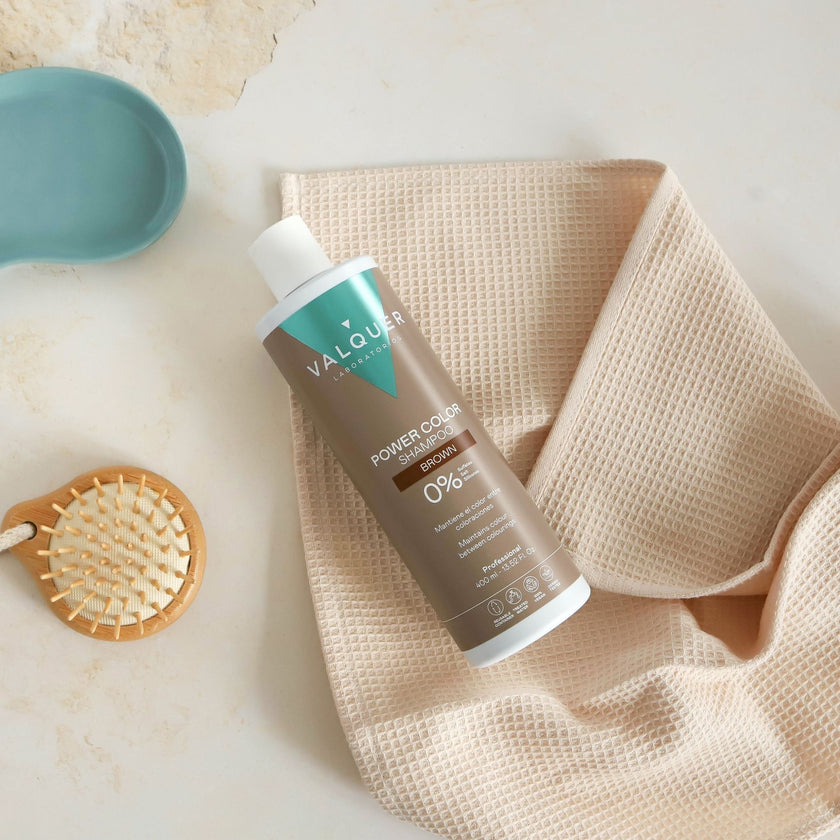 Champú color Castaño - Power Color - 400 ml