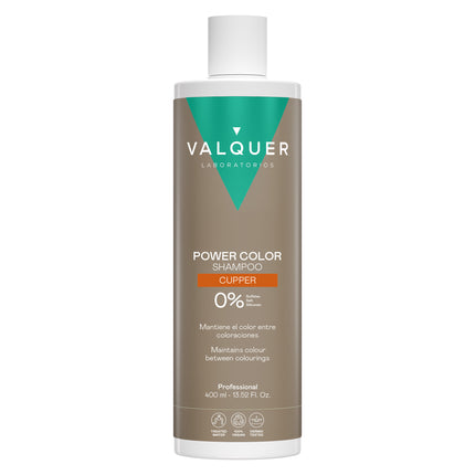 Copper color shampoo - Power Color - 400 ml