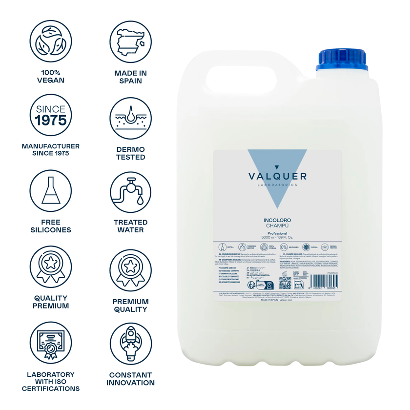 Champú incoloro - 5000 ml