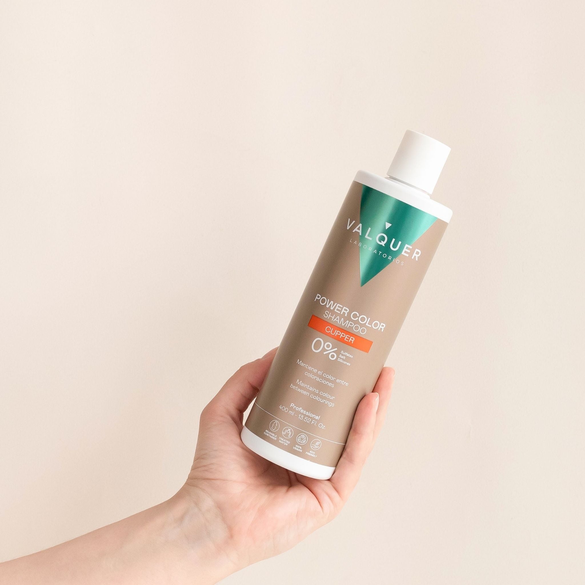 Copper color shampoo - Power Color - 400 ml