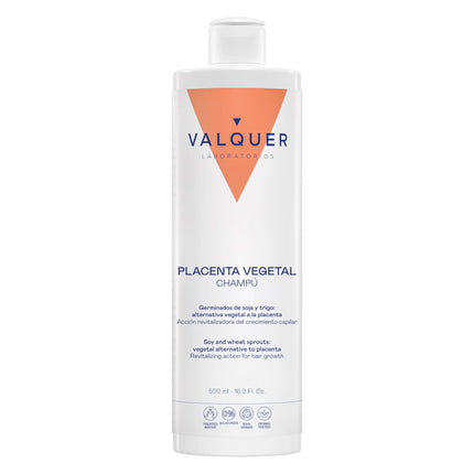 Vegetable Placenta Shampoo. Combats hair loss, dandruff, and oiliness - 500 ml
