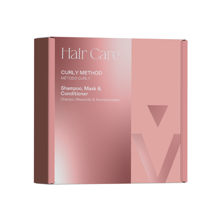 Pack Método Curly -  Champú, Mascarilla y Acondicionador - 975 ml