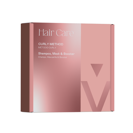 Pack curly Champú, mascarilla y booster para cabellos rizados - 975 ml