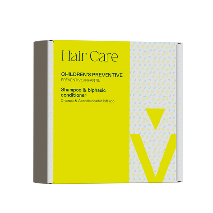 Preventive biphasic shampoo and conditioner pack for children - 700 ml