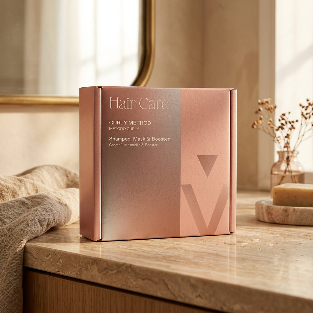 Caja Pack curly Champú, mascarilla y booster