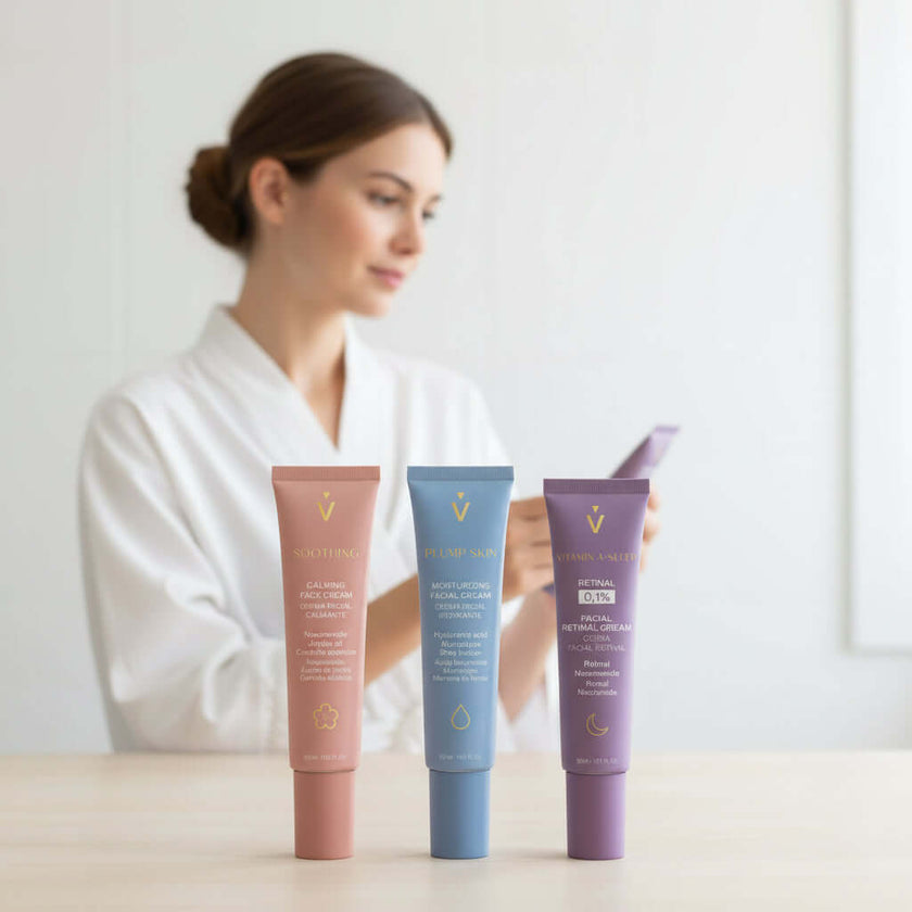 Pack Soothing + Plump + Retinal - Calma, Nutrición y Efecto Antiedad