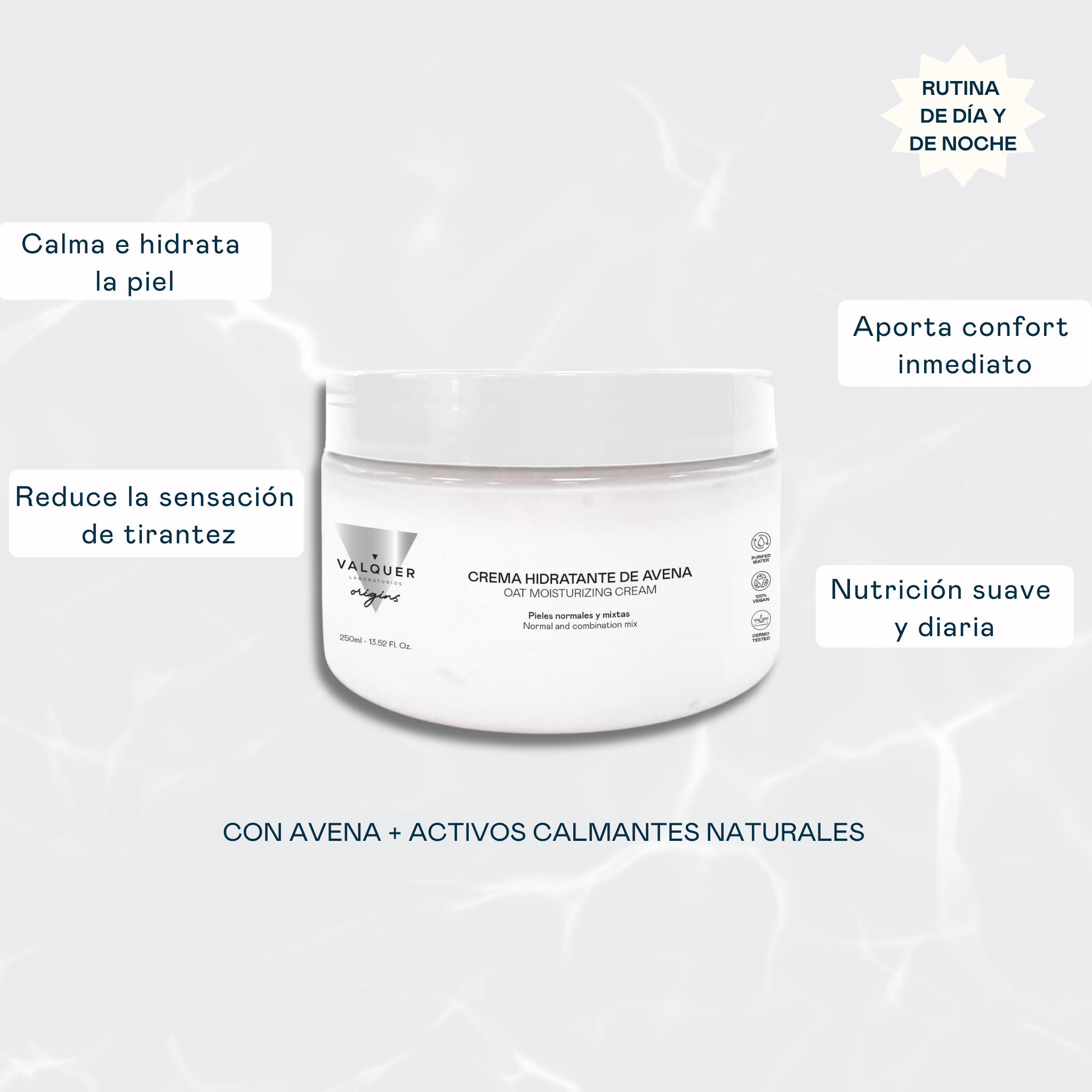 Crema Hidratante de Avena