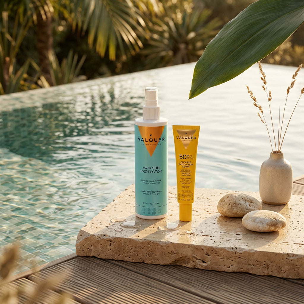Lot Essentiels Solaires - Protection Visage SPF 50+ et Capillaire
