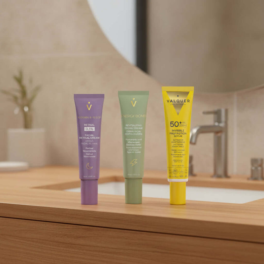 Pack Energy Bomb + Rétinal + Protection Invisible SPF 50+ - Hydratation, Rénovation et Protection Solaire