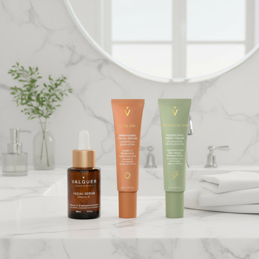 Pack Energy Bomb + C-Glow + Serum Vitamina C - Hidratación, Luminosidad y Energía