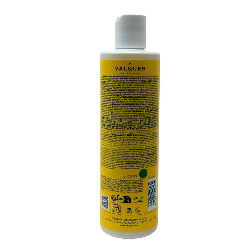 Etiqueta acelerador bronceado