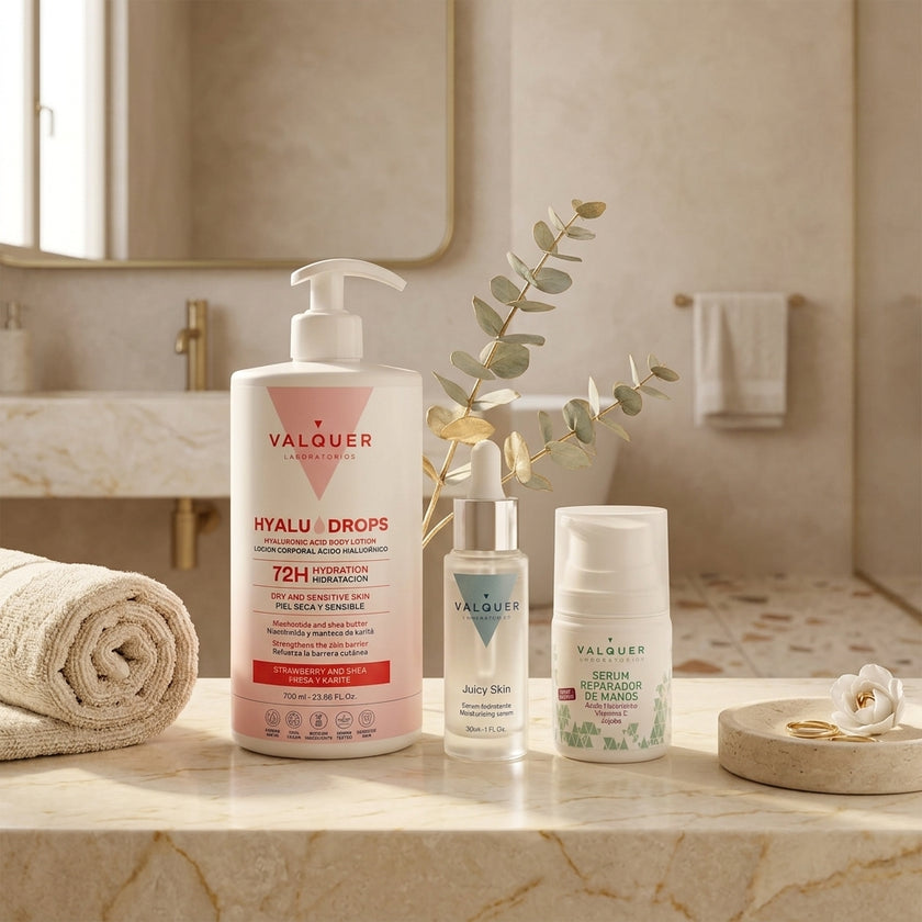 Hydration Pack for Face, Body and Hands with Hyaluronic Acid – Strawberry and Shea Butter