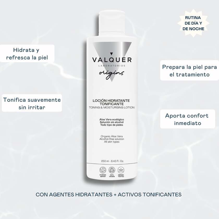 Locion Hidratante y Tonificante