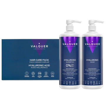 Pack Ácido Hialurónico - Champú y Mascarilla Capilar - 1000 ml + 975 ml