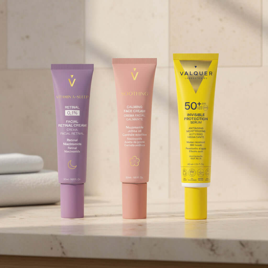 Pack Apaisant + Rétinal + Protection Invisible SPF 50+ - Apaise, Rénove et Protège du Soleil