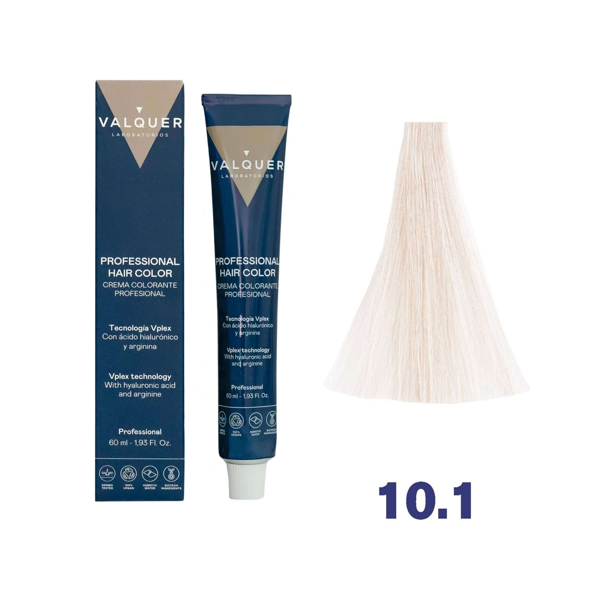Tinte 10.1 Rubio Platino Ceniza