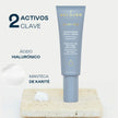 Crema facial Plump Skin de Valquer con ácido hialurónico, microalgas, manteca de karité y provitamina B5.