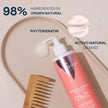 Textura del booster Special Curls Valquer con sus activos naturales: phytokeratin y activo natural de maíz, 98% de origen natural