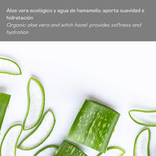 Load image into Gallery viewer, con aloe vera y agua de hamamelis
