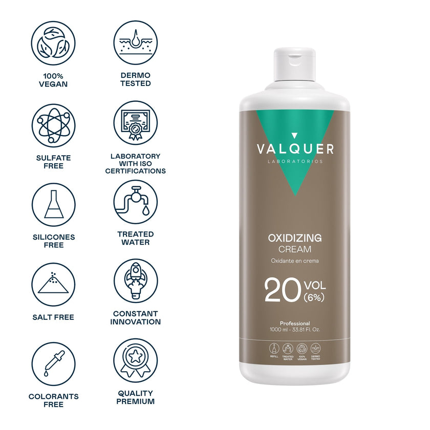 agua oxigenada en crema