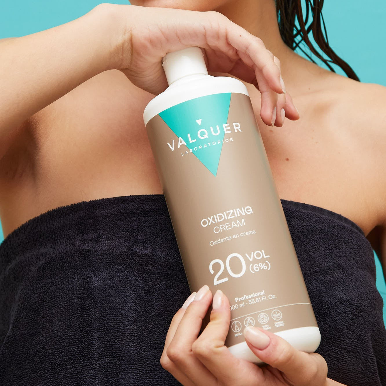 agua oxigenada para tintes