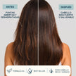 Antes y después del Pack Total Repair Valquer, cabello más fuerte y saludable