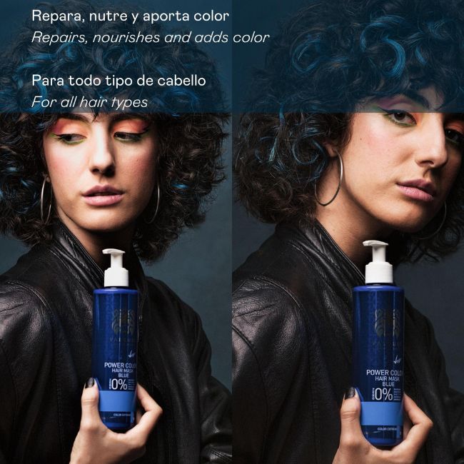 Mascarilla color Azul - Coloración del Cabello – Valquer®