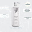 Gel conductor Valquer Origins 1000 ml con aloe vera y glicerina: alta conductividad, textura transparente y uniforme, ideal para aparatología estética profesional, sin residuos grasos