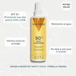 Beneficios del protector solar corporal SPF 50 Valquer: protección muy alta UVA/UVB, resistente al agua, hidrata mientras protege, no deja la piel seca ni tirante