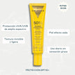 Sérum protector solar facial SPF 50+ Valquer con textura invisible y ligera, efecto seda y uso diario