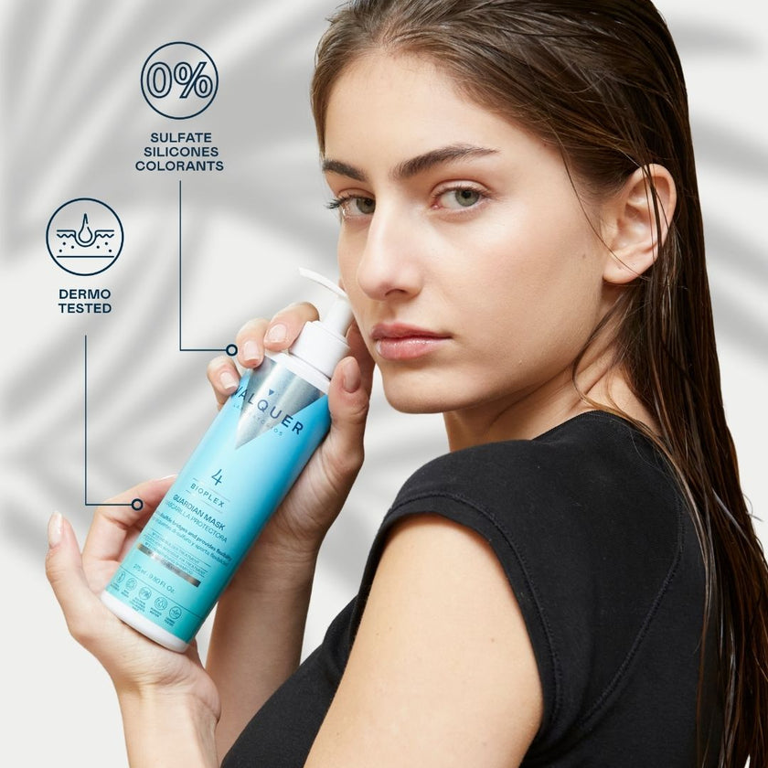Características de la Bioplex Nº4 Guardian Mask Valquer: 0% sulfatos, siliconas y colorantes
