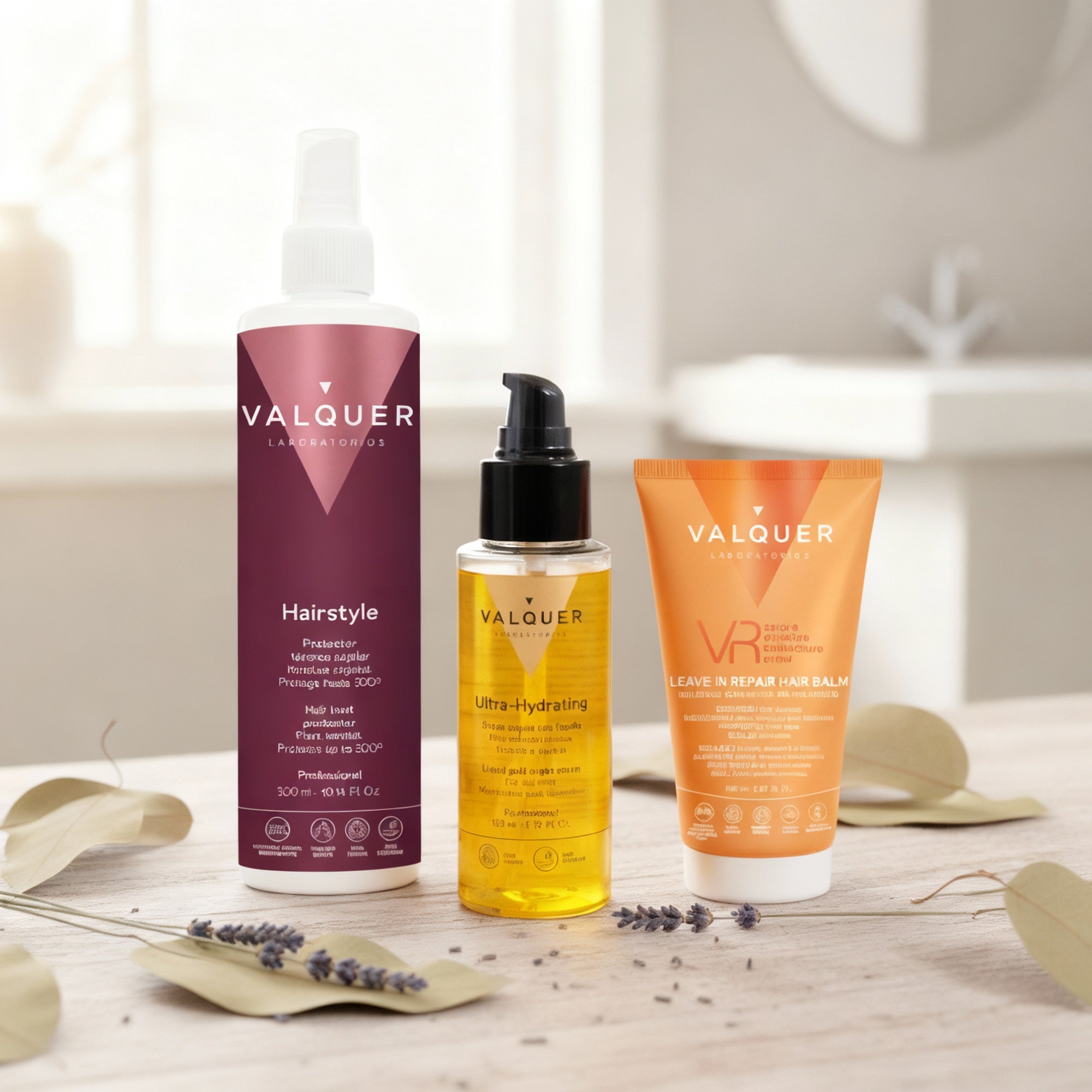 Pack Protection Capillaire Totale – Protecteur Thermique + Sérum à l'Argan + VR