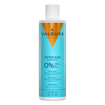 Champú After Sun Detox Valquer de 300 ml con aloe vera, niacinamida y vitaminas B5 y E
