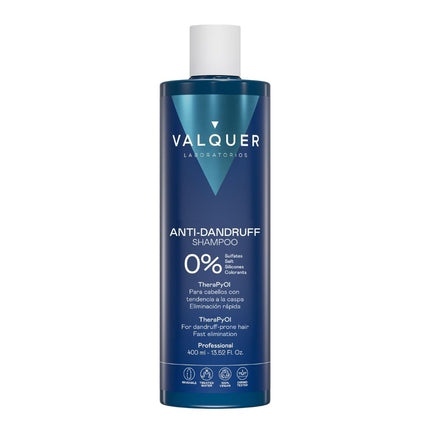 Packshot del champú Anti-Dandruff Valquer 400 ml, profesional, para cabello con tendencia a la caspa