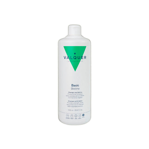 champú con biotina y keratina vegetal