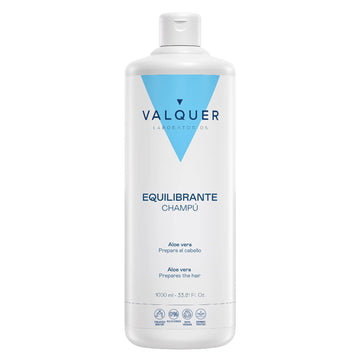 Champú equilibrante Valquer con aloe vera para preparar y cuidar el cabello en formato de 1000 ml