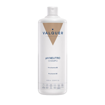 Champú pH Neutro Valquer con Provitamina B5, formato profesional 1000ml