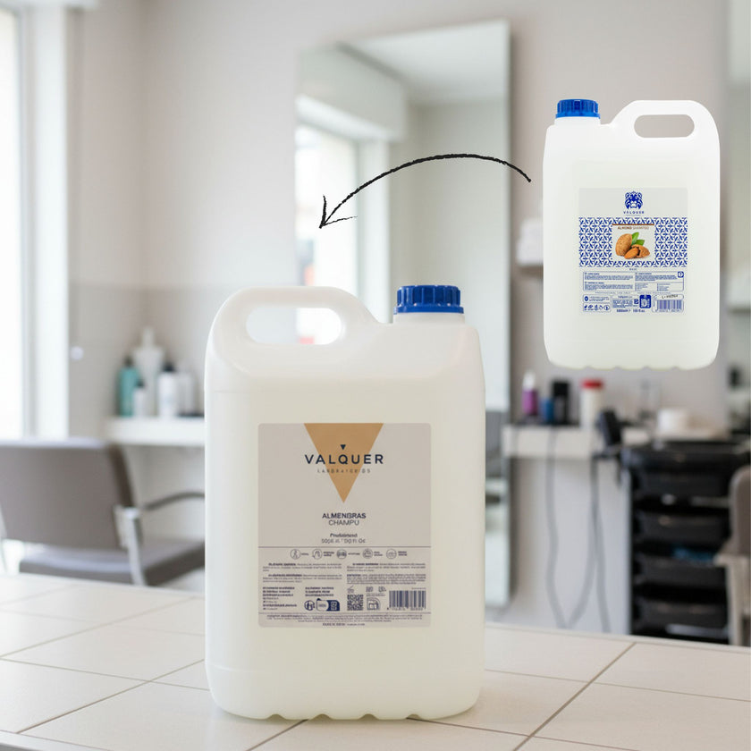 champu almendras antes y despues