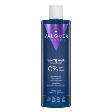 Champú para cabello blanco y gris