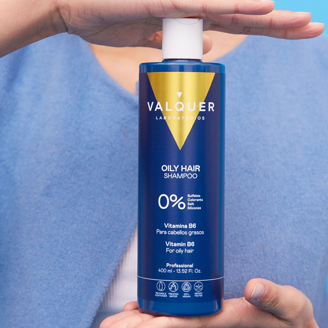 Shampoing Cheveux Gras - 0% Sans Sulfate