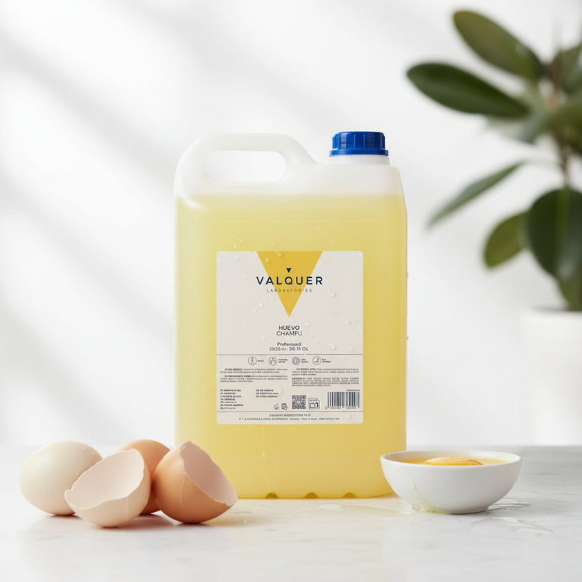 champu de huevo natural