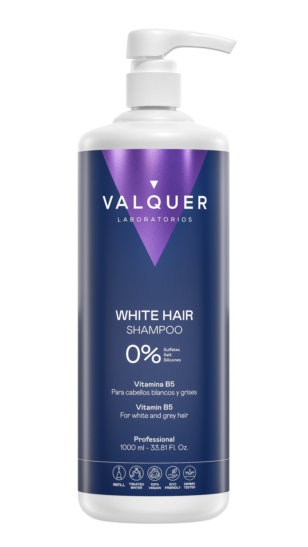 champu pelo blanco litro