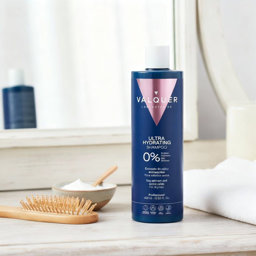 Champú Hidratante para Cabello Seco - 0% Sin Sulfatos