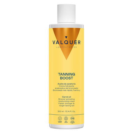 Crema Hidratante Aceleradora del Bronceado de Valquer para hidratar la piel y potenciar el bronceado