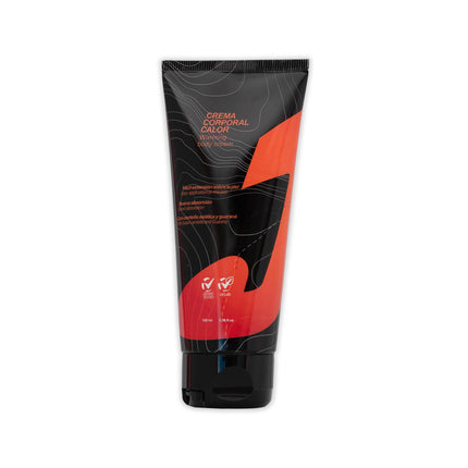 Crème corporelle effet chaleur pour la récupération musculaire au guarana et à la centella asiatica – 100 ml