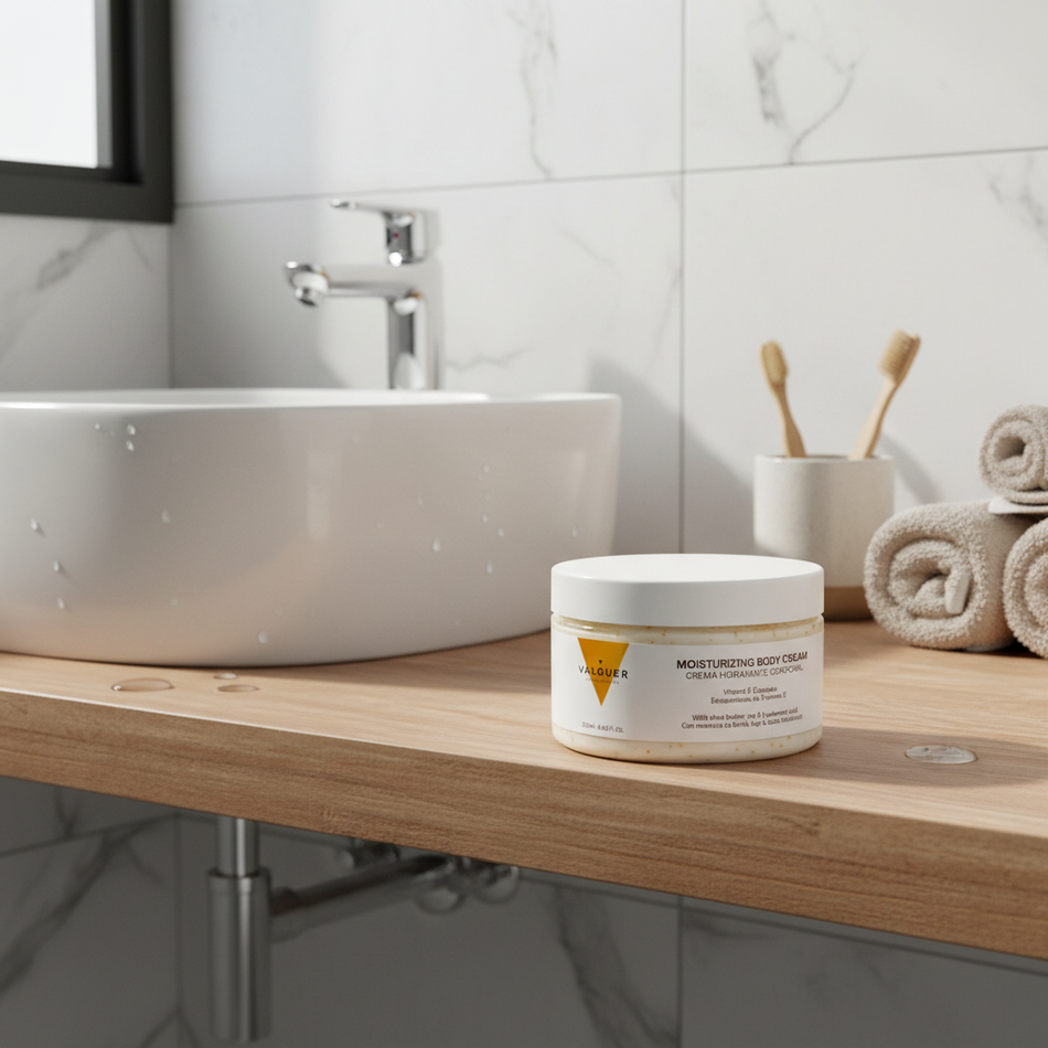 Crème pour le corps à la vitamine E et aux sphères d'acide hyaluronique - 250 ml