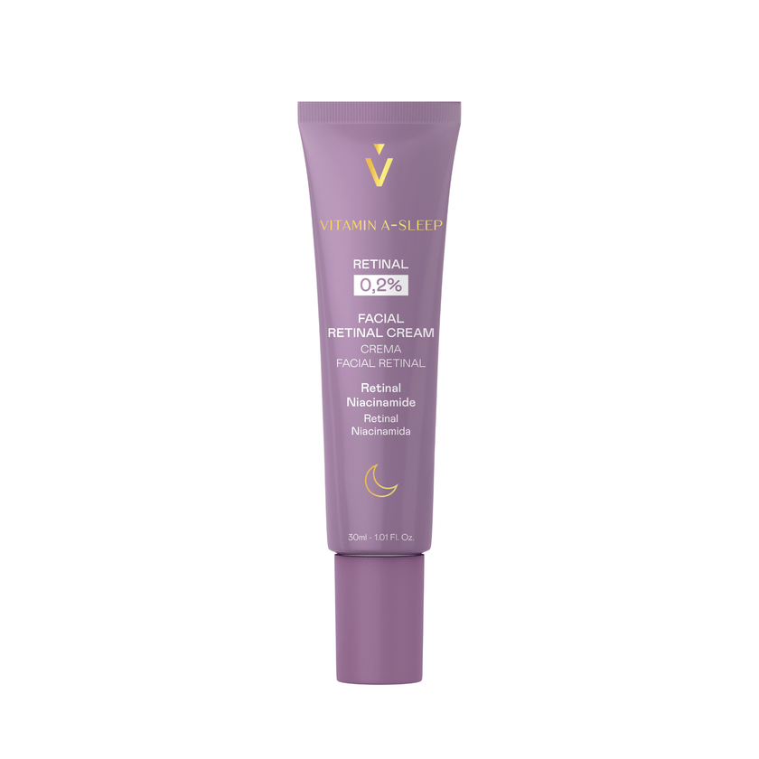 crema facial con retinal 0,2%