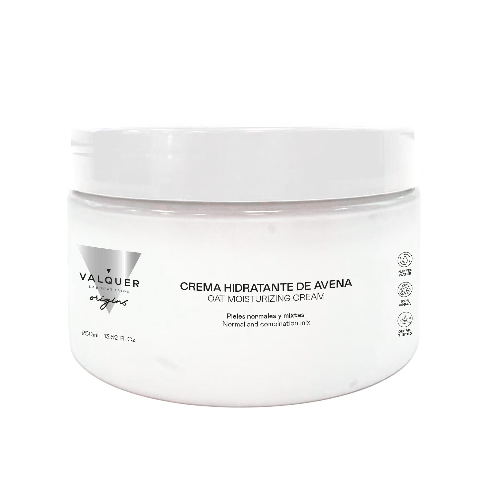 crema hidratante a base de avena